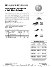 SN74LS257B-D datasheet pdf ON Semiconductor
