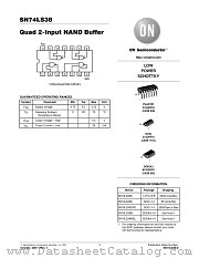 SN74LS38-D datasheet pdf ON Semiconductor