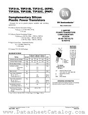TIP31A-D datasheet pdf ON Semiconductor
