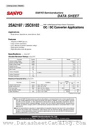 2SC6102 datasheet pdf ON Semiconductor