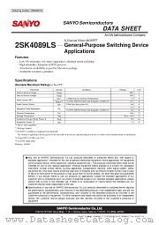 2SK4089LS datasheet pdf ON Semiconductor
