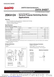 2SK4124 datasheet pdf ON Semiconductor