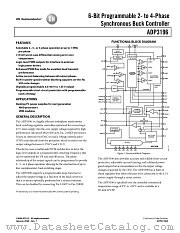 ADP3196 datasheet pdf ON Semiconductor