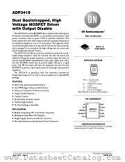 ADP3419 datasheet pdf ON Semiconductor