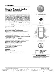 ADT7460 datasheet pdf ON Semiconductor