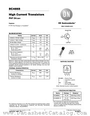 BC488B datasheet pdf ON Semiconductor