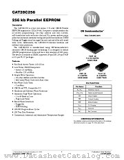 CAT28C256 datasheet pdf ON Semiconductor
