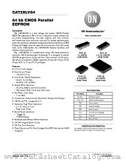 CAT28LV64 datasheet pdf ON Semiconductor