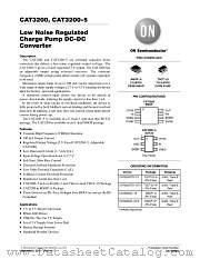 CAT3200 datasheet pdf ON Semiconductor