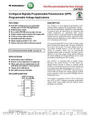 CAT521 datasheet pdf ON Semiconductor