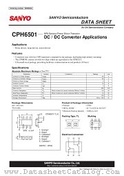 CPH6501 datasheet pdf ON Semiconductor