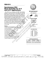 CS51311 datasheet pdf ON Semiconductor