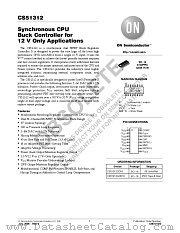CS51312 datasheet pdf ON Semiconductor