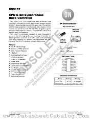 CS5157 datasheet pdf ON Semiconductor
