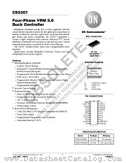CS5307 datasheet pdf ON Semiconductor