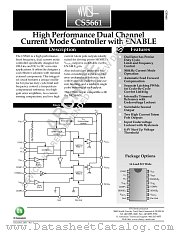 CS5661 datasheet pdf ON Semiconductor