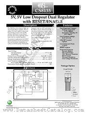 CS8135 datasheet pdf ON Semiconductor