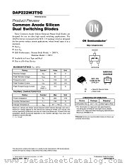 DAP222M3 datasheet pdf ON Semiconductor