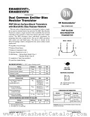 EMA6DXV5T1 datasheet pdf ON Semiconductor