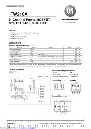 ENA0176 datasheet pdf ON Semiconductor
