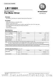 ENA0299 datasheet pdf ON Semiconductor