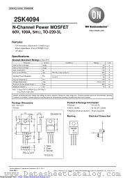ENA0523 datasheet pdf ON Semiconductor