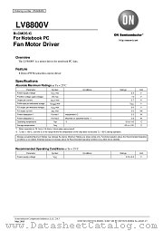 ENA0845 datasheet pdf ON Semiconductor