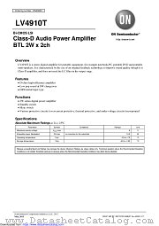 ENA0893 datasheet pdf ON Semiconductor