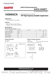 ENA1106 datasheet pdf ON Semiconductor