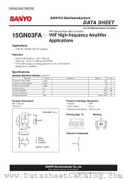 ENA1107 datasheet pdf ON Semiconductor