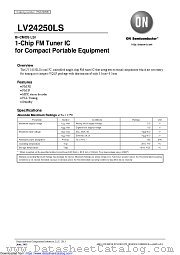 ENA1699 datasheet pdf ON Semiconductor