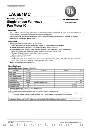ENA2074 datasheet pdf ON Semiconductor