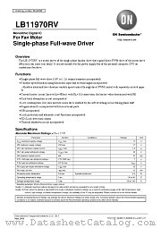 ENA2095 datasheet pdf ON Semiconductor
