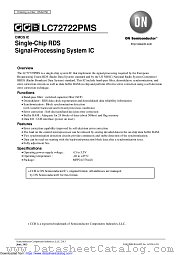 ENA2156 datasheet pdf ON Semiconductor