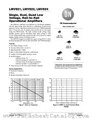 LMV821 datasheet pdf ON Semiconductor
