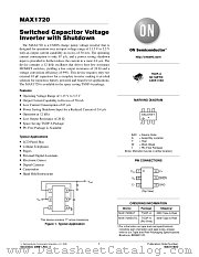 MAX1720 datasheet pdf ON Semiconductor