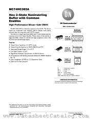 MC74HC365A datasheet pdf ON Semiconductor