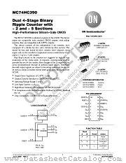MC74HC390 datasheet pdf ON Semiconductor