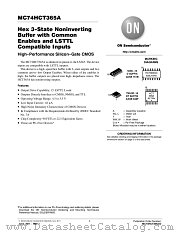 MC74HCT365A datasheet pdf ON Semiconductor