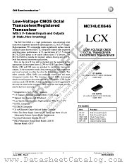 MC74LCX646 datasheet pdf ON Semiconductor