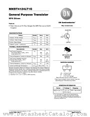 MMBT4124LT1 datasheet pdf ON Semiconductor