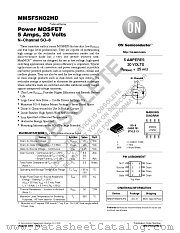 MMSF5N02HD datasheet pdf ON Semiconductor