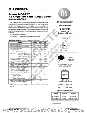 MTB50N06VL datasheet pdf ON Semiconductor