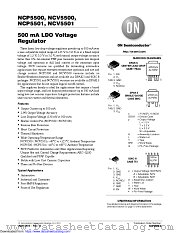 NCP5500 datasheet pdf ON Semiconductor