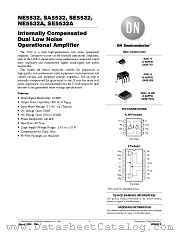 NE5532 datasheet pdf ON Semiconductor