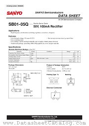 SB01-05Q datasheet pdf ON Semiconductor