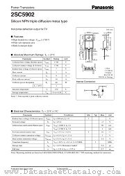 2SC5902 datasheet pdf Panasonic