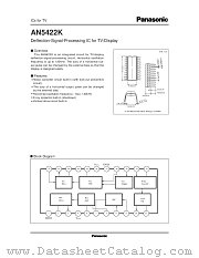 AN5422 datasheet pdf Panasonic