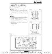 AN6167S datasheet pdf Panasonic