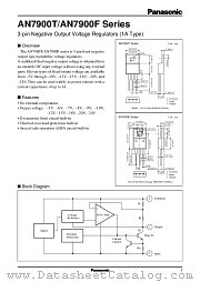 AN7915T datasheet pdf Panasonic